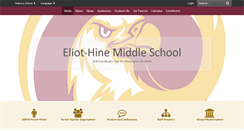 Desktop Screenshot of eliothinemiddleschool.org